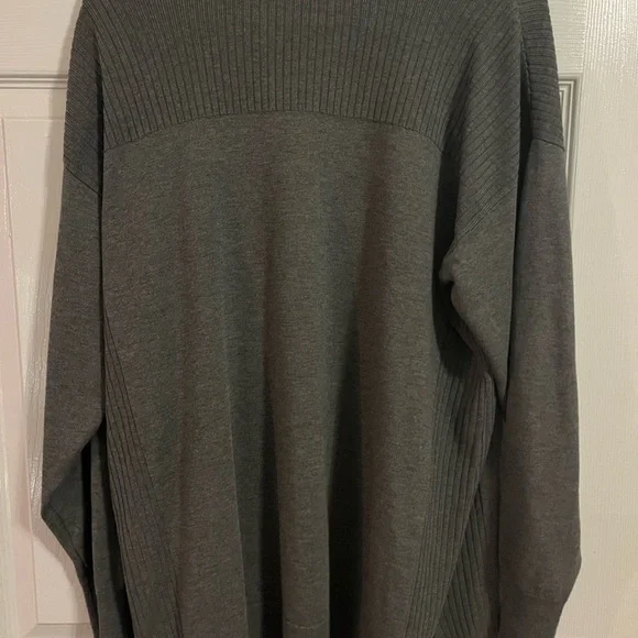 Time and Tru Women's set of Cardigans- one gray and one army green - Picture 3 of 8